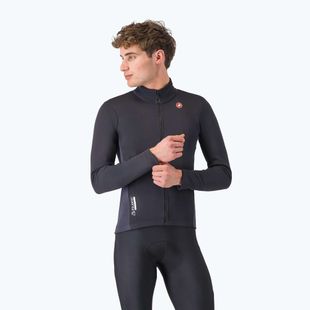 Giacca da ciclismo uomo Castelli Entrata 2 light black/dark gray