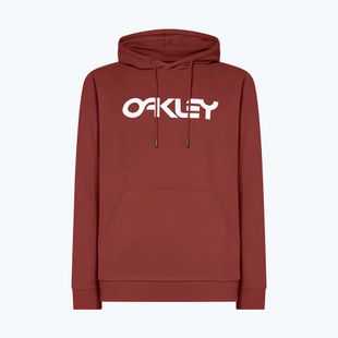 Felpa Oakley B1B Po Hoodie 2.0 rosso fuoco da uomo