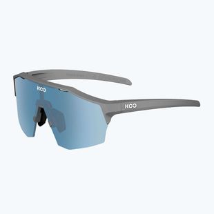 Occhiali da sole Koo Alibi grigio opaco/turchese a specchio