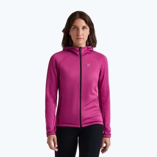 Felpa donna Montura Fadis Grid Hooded Maglia Baton Rouge