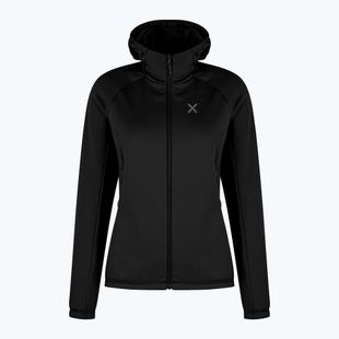 Felpa donna Montura Fadis Grid Hooded Maglia black