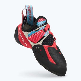Scarpa da arrampicata La Sportiva Solution Comp ibisco/blu malibu da donna