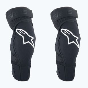 Alpinestars A-Impact Plasma Elite Ginocchiere nero/bianco