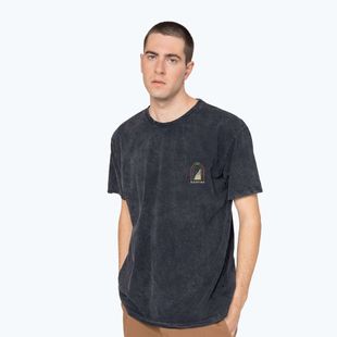 Maglietta Kaotiko Washed Trust Your Intuition da uomo, nero