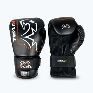 Guanti da boxe Rival RB1 Ultra Bag 2.0 nero