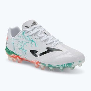 Scarpe da calcio Supercopa AG da uomo bianco/turchese