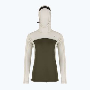 Hurley Coast Guard Hooded Surf Top da uomo per il nuoto cargo a maniche lunghe