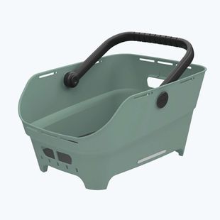 Cestino posteriore per bicicletta Basil Cento Neo MIK silvergreen