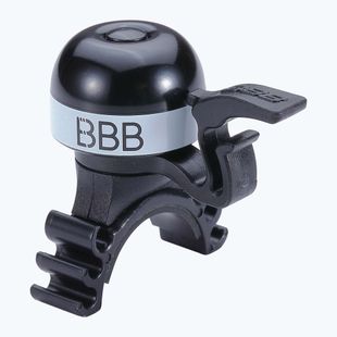 Campanello per bicicletta BBB Cycling MiniFit nero/bianco