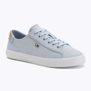 Scarpe da ginnastica Tommy Hilfiger da donna Vulc Canvas Lace Up, blu chiaro