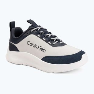 Scarpe da uomo Calvin Klein HM0HM02342 Light Eva Runn Essential Laceup Nylon Suede calvin navy/light grey