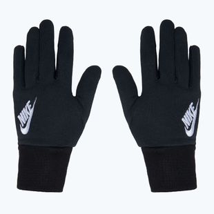 Guanti da corsa Nike Club Fleece da donna, bianco/nero