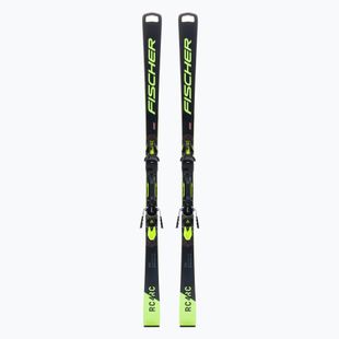 Sci da discesa da uomo Fischer RC4 WC SC MT + attacchi RC4 Z12 PR