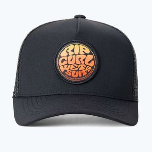 Cappellino con visiera per bambini Rip Curl Wetsuit Icon Trucker washed black