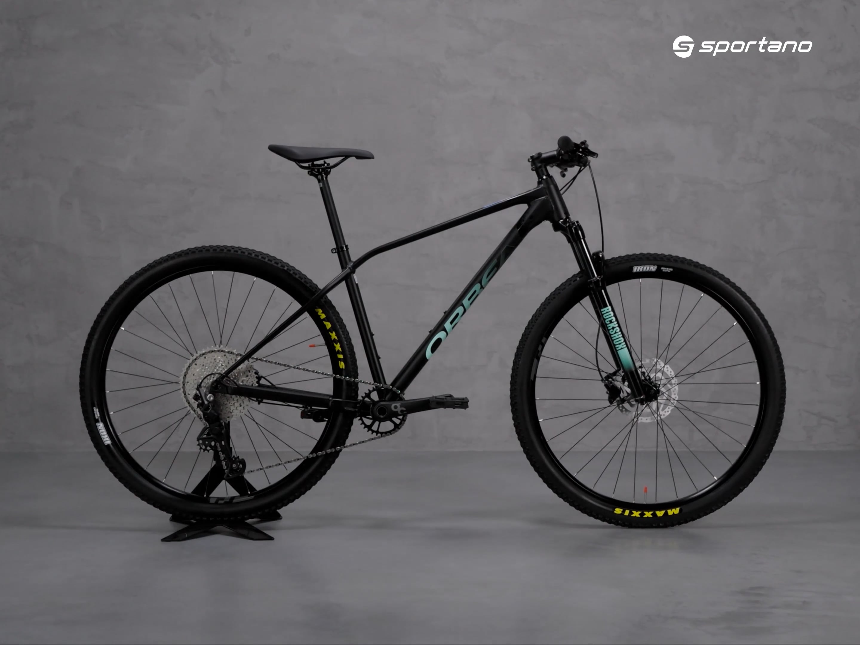 Orbea Alma H50 nero/verde mountain bike