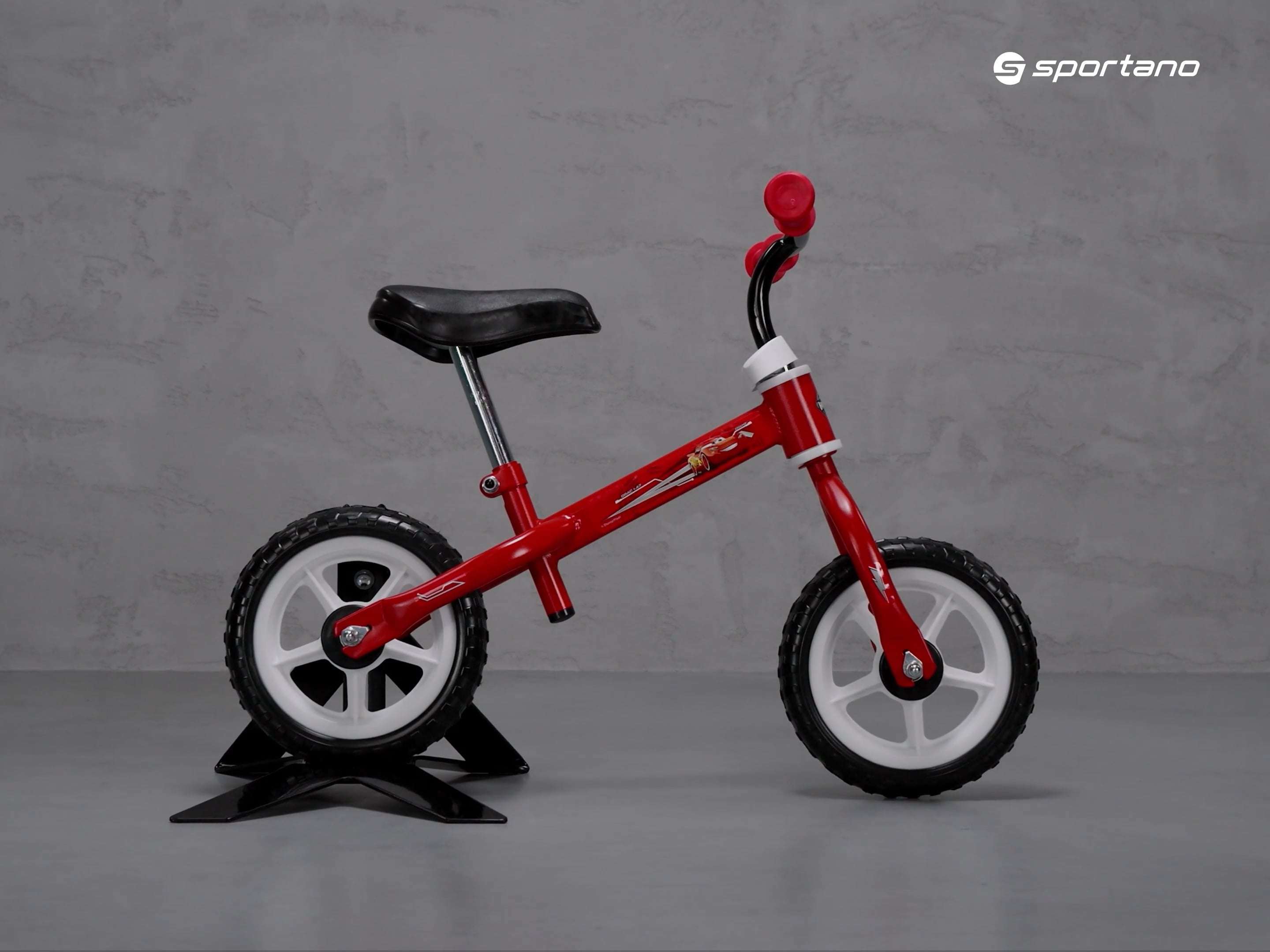 Huffy Cars Kids Balance bicicletta da fondo rossa