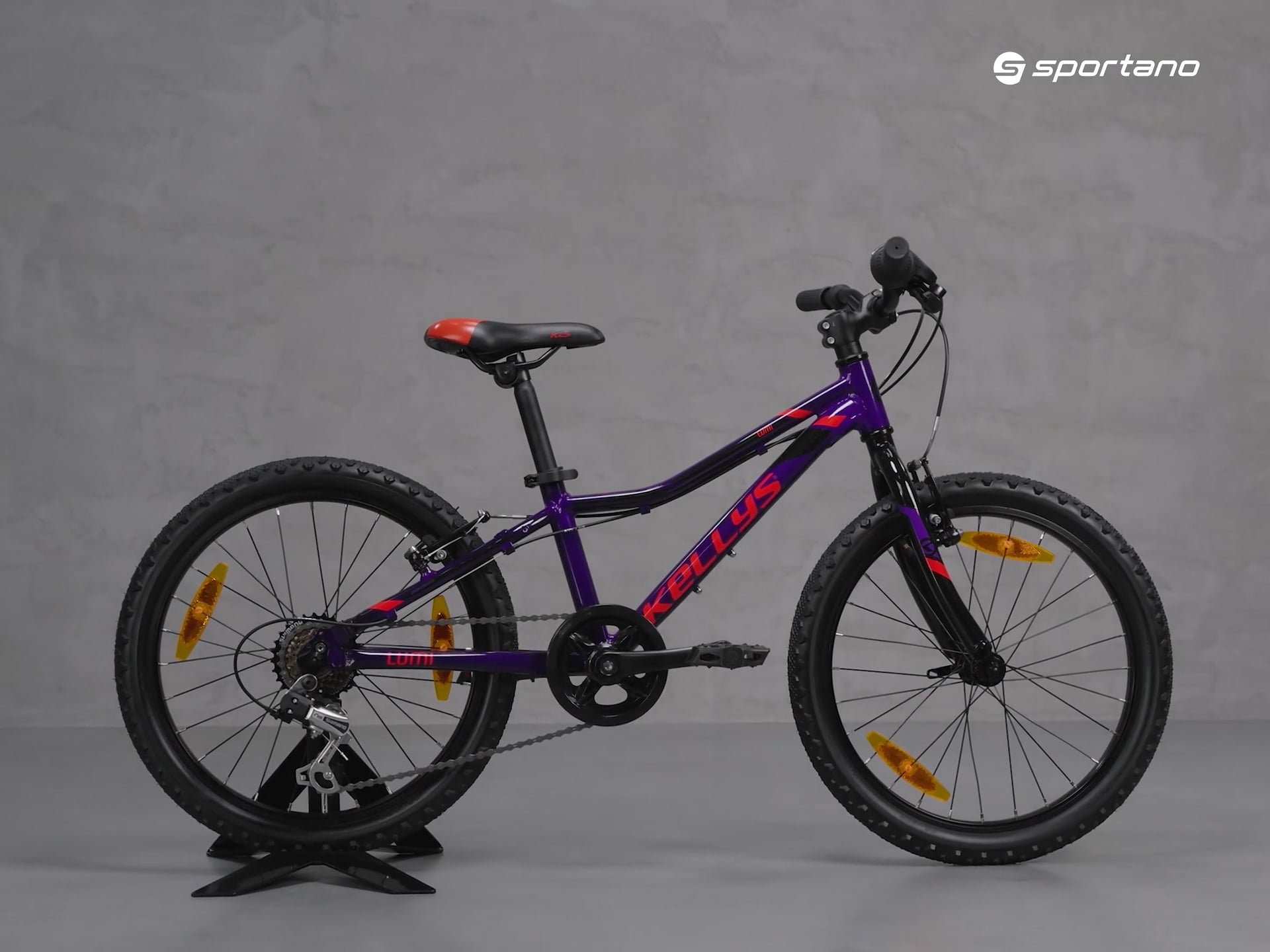 Bicicletta per bambini Kellys Lumi 30 20" viola