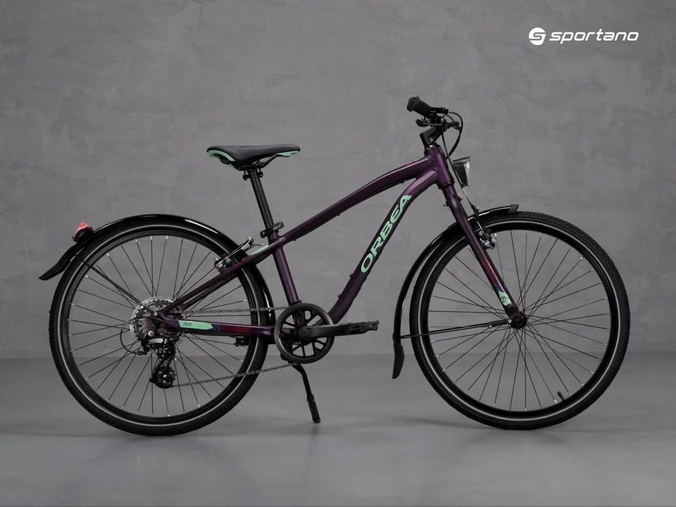 Bicicletta per bambini Orbea MX 24 Park 2022 viola/menta