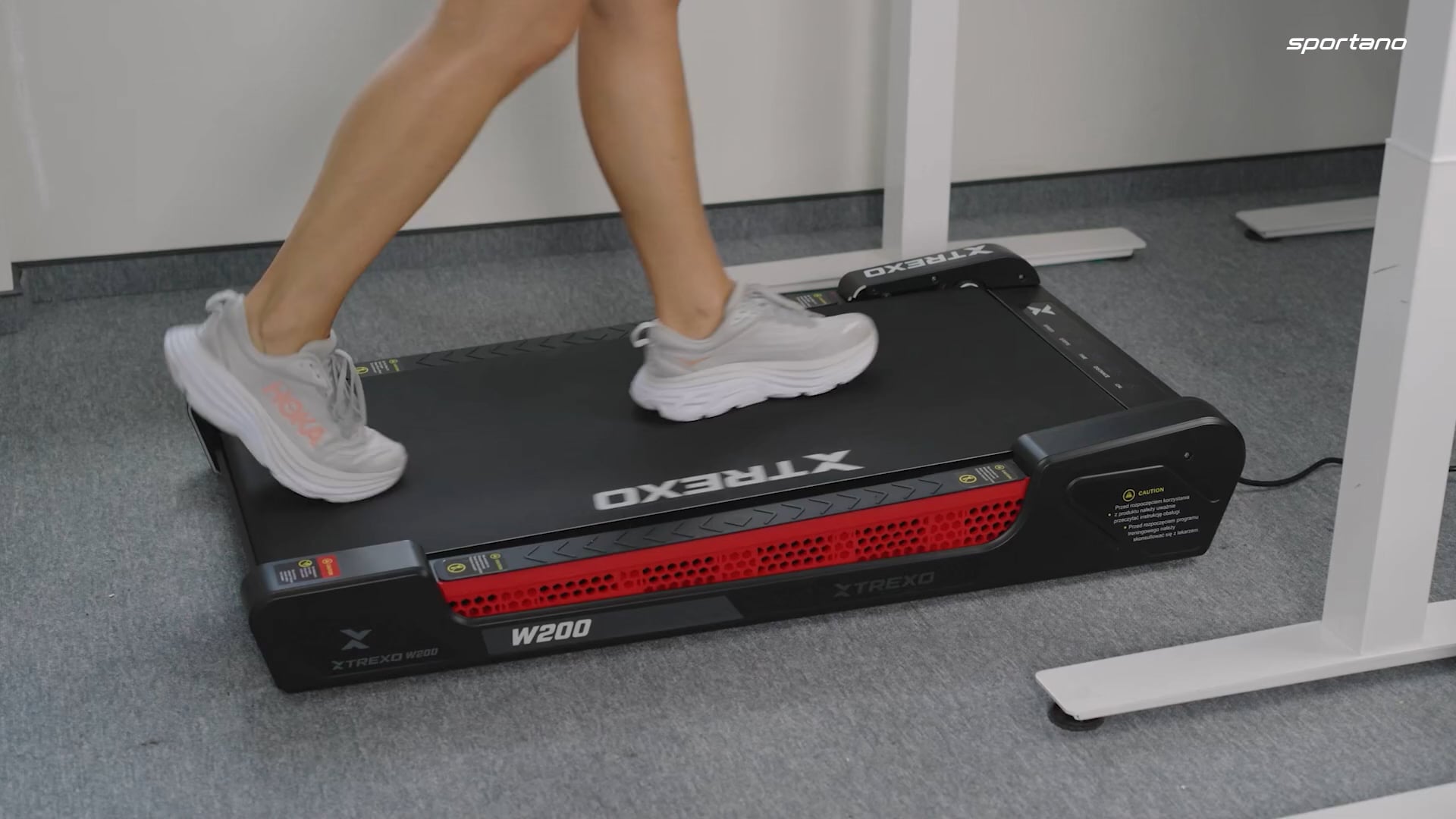 TREXO Walking Pad W200 tapis roulant elettrico nero