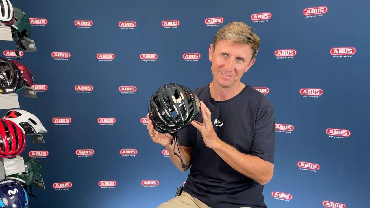 ABUS casco da bicicletta AirBreaker velluto nero