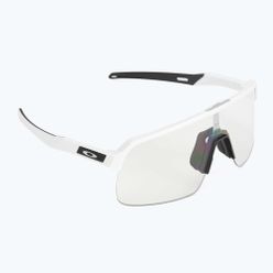 Occhiali da sole fotocromatici Oakley Sutro Lite bianco opaco/da chiaro a nero