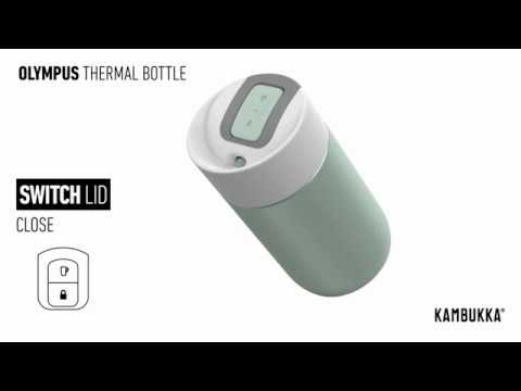 Tazza termica Kambukka Olympus da 300 ml, colore nero jet
